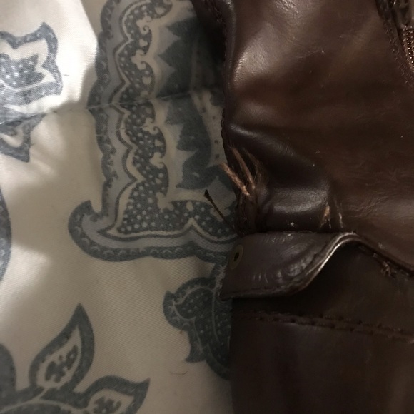 Chocolate brown boots - Picture 2 of 5